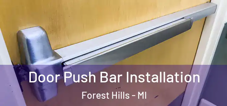 Door Push Bar Installation Forest Hills - MI